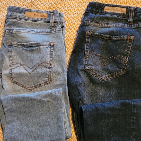 2 pair carbon jeans - Picture 1 of 3